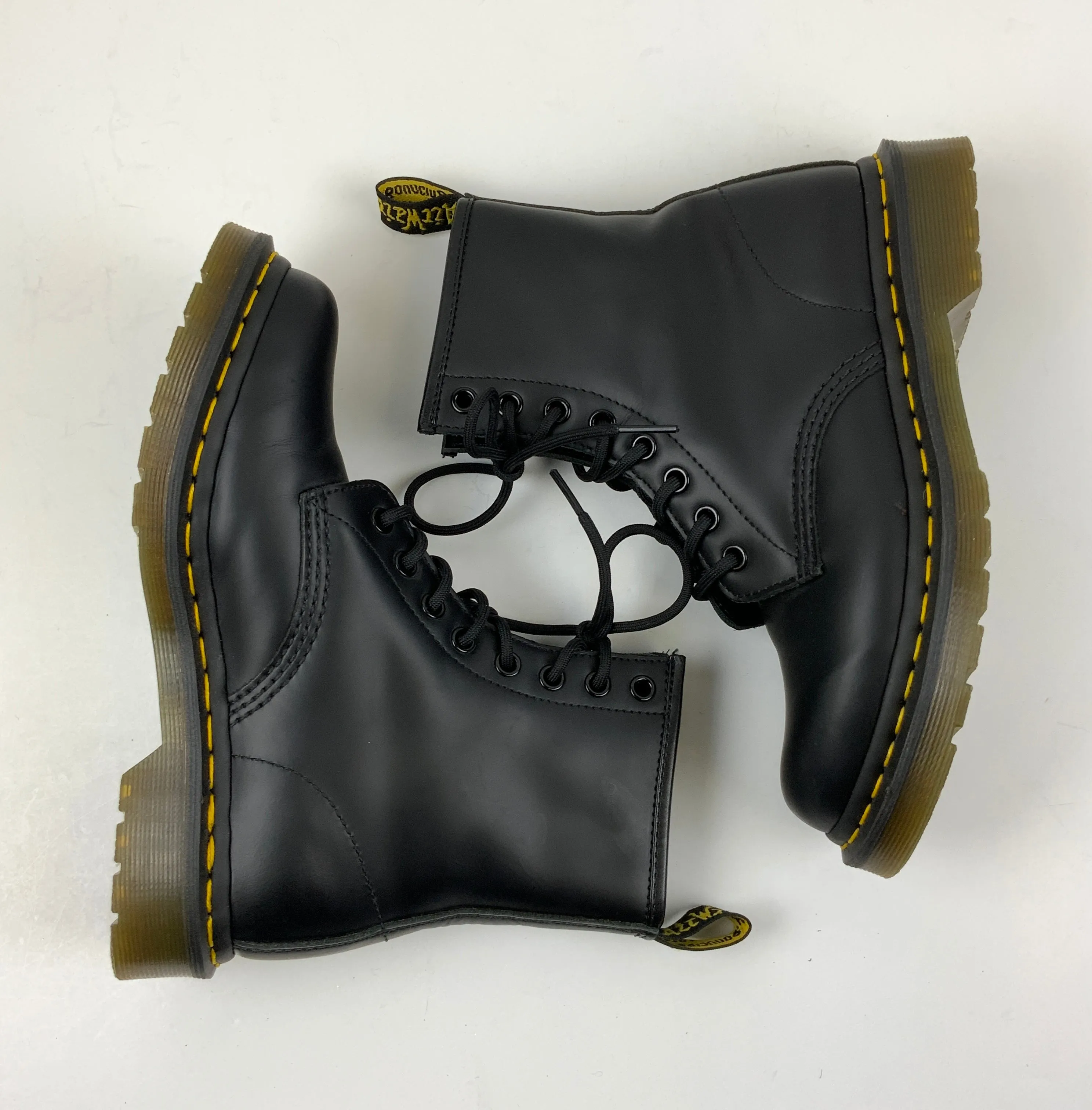 Boots Combat By Dr Martens In Black, Size: 6