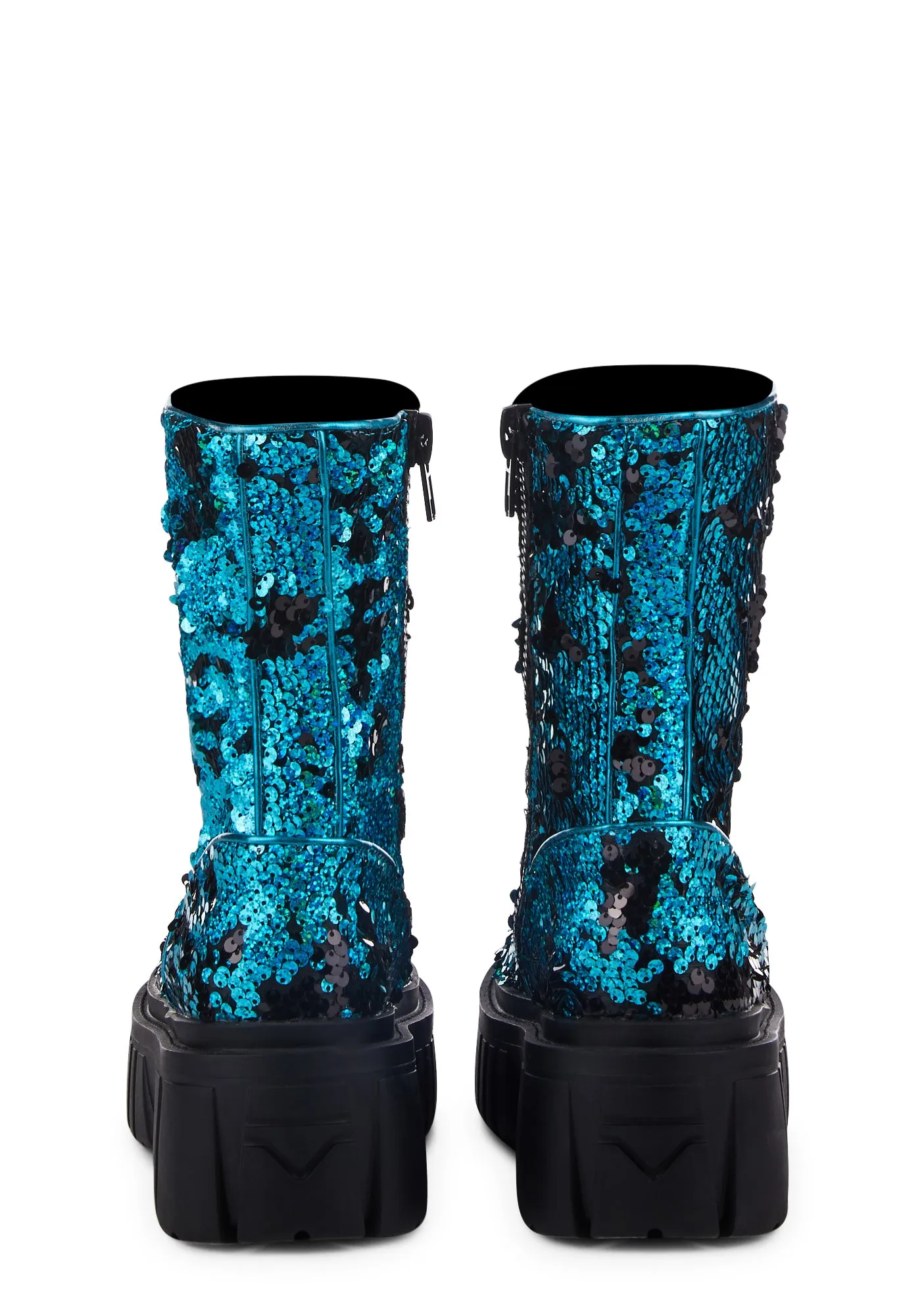 Crave The Beat Combat Boots