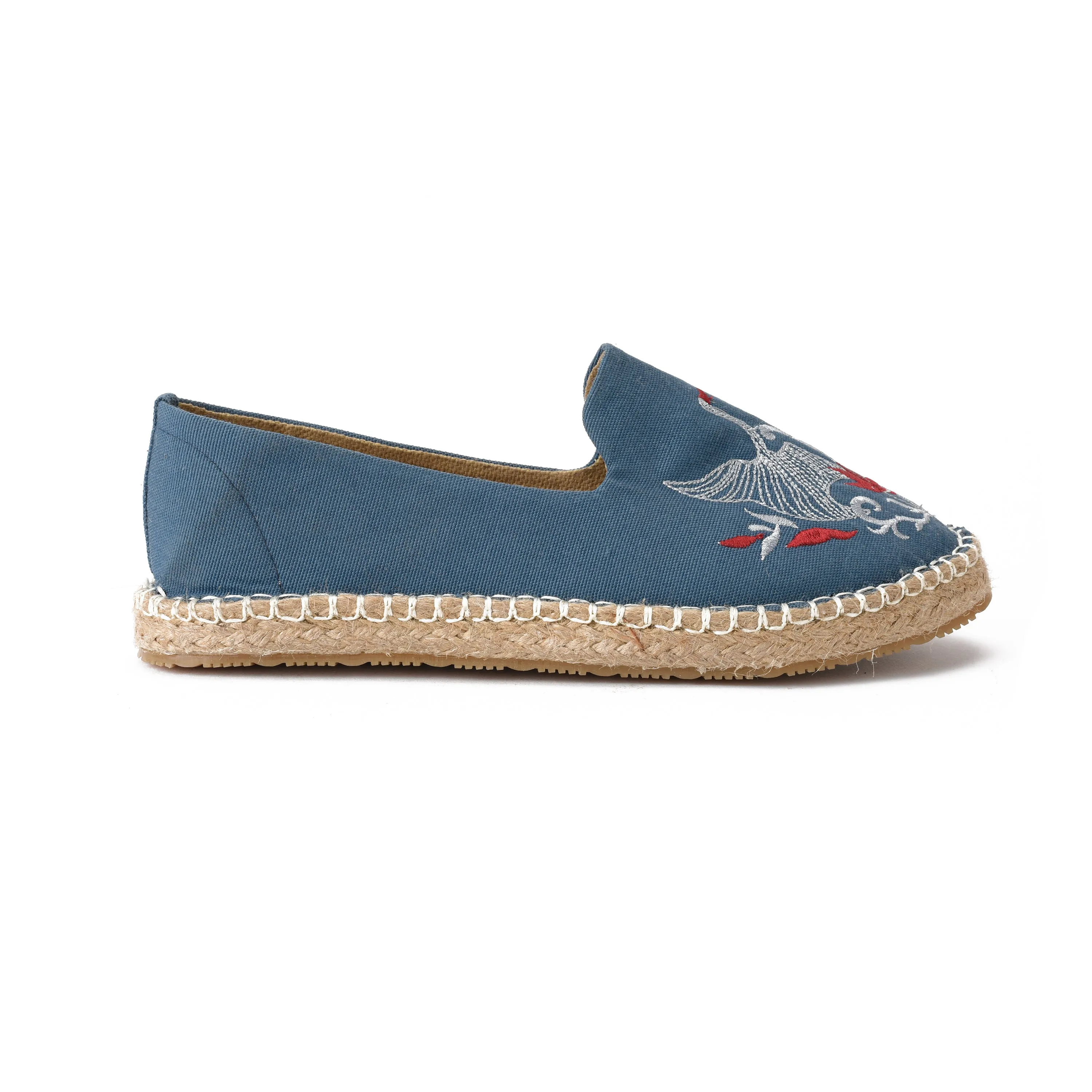 Espadrilles Navy Swan