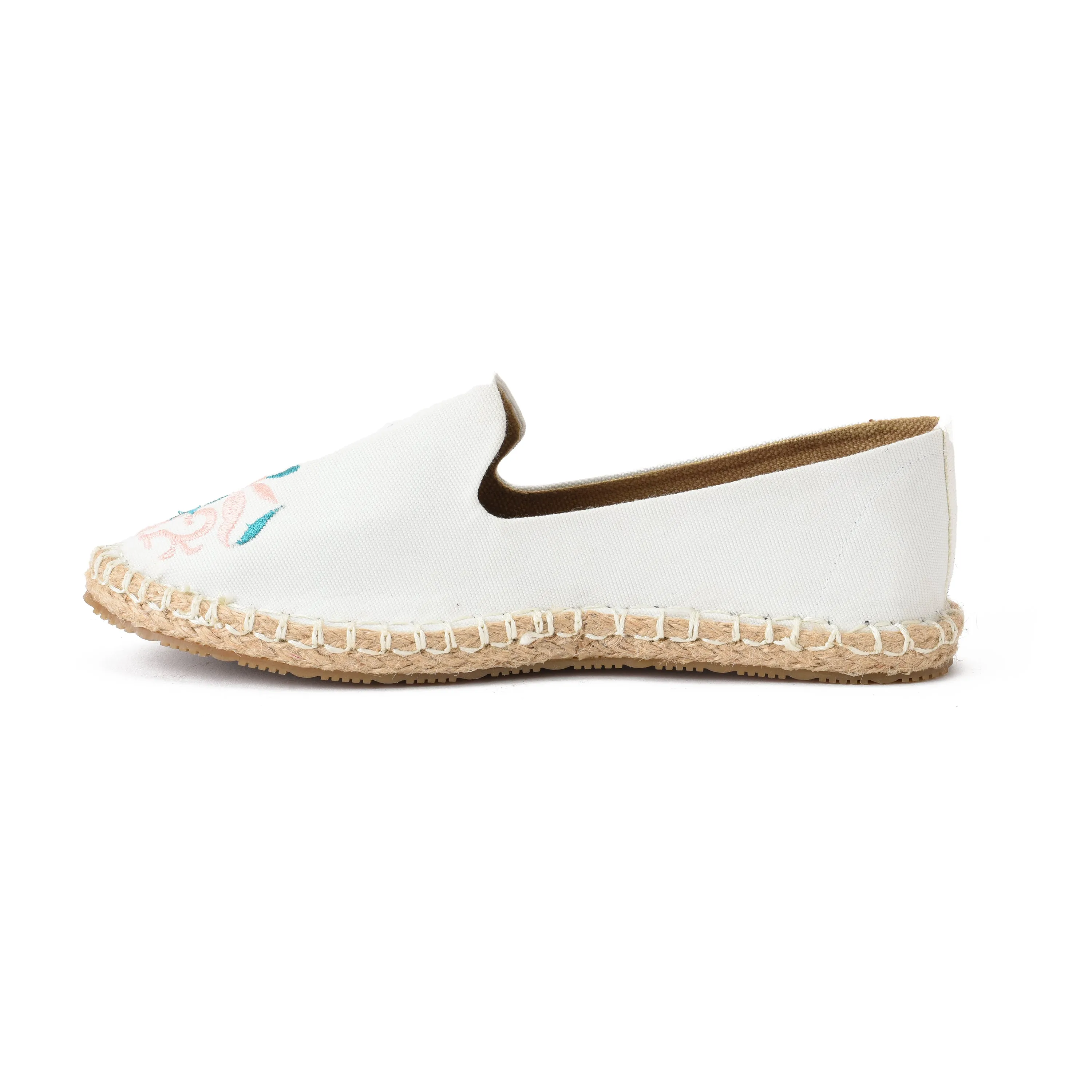 Espadrilles Swan White