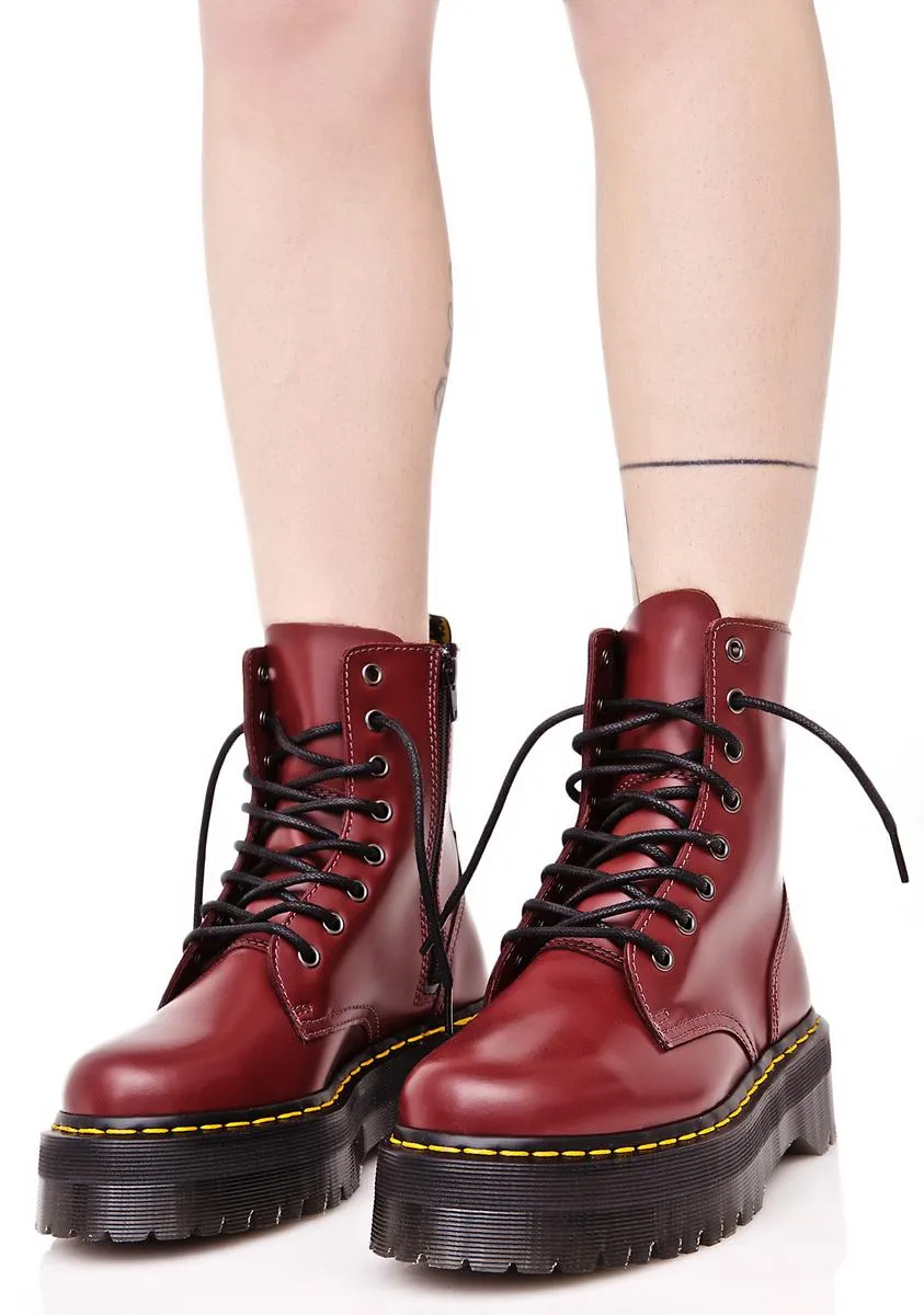 Jadon In Cherry Red