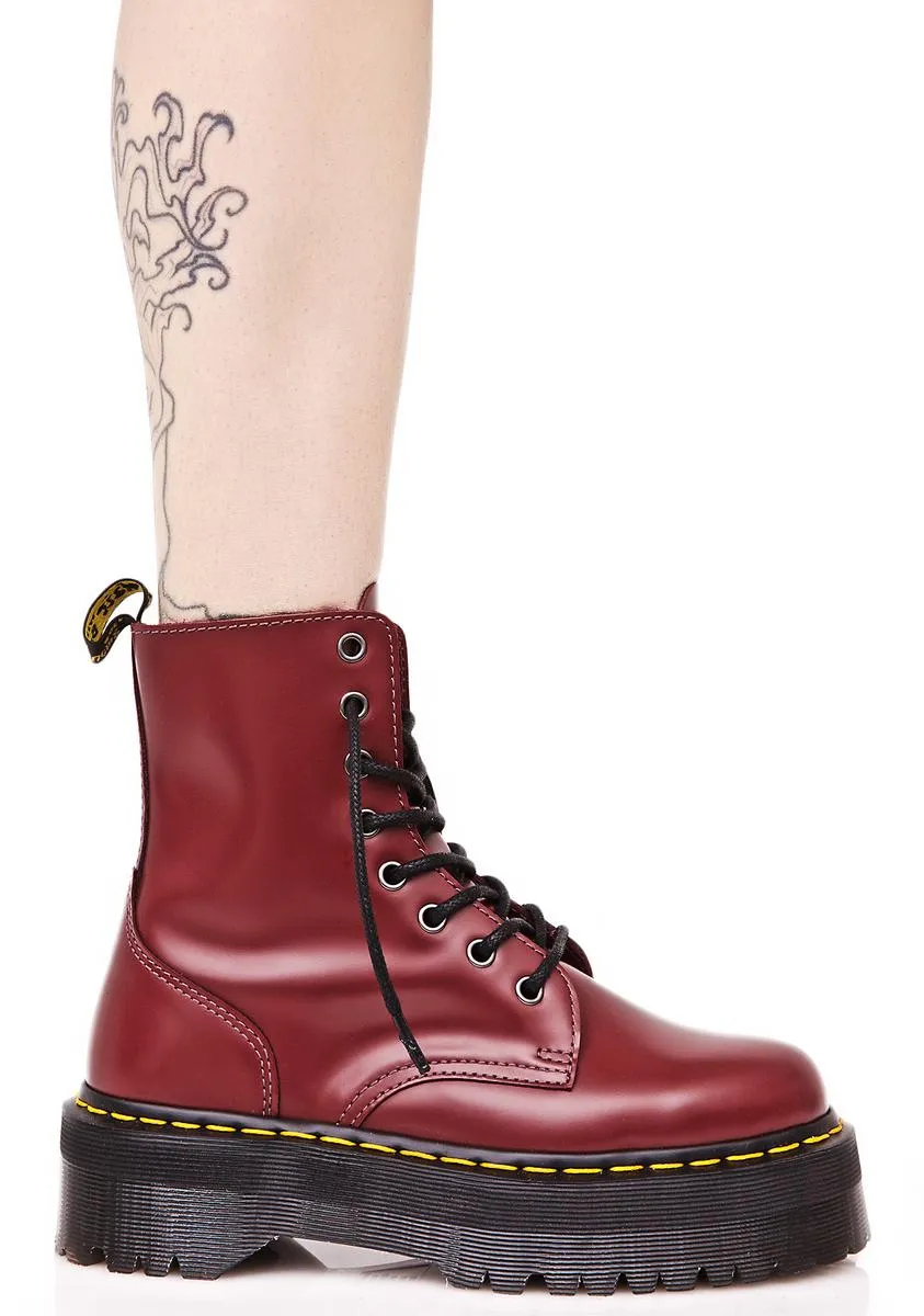 Jadon In Cherry Red