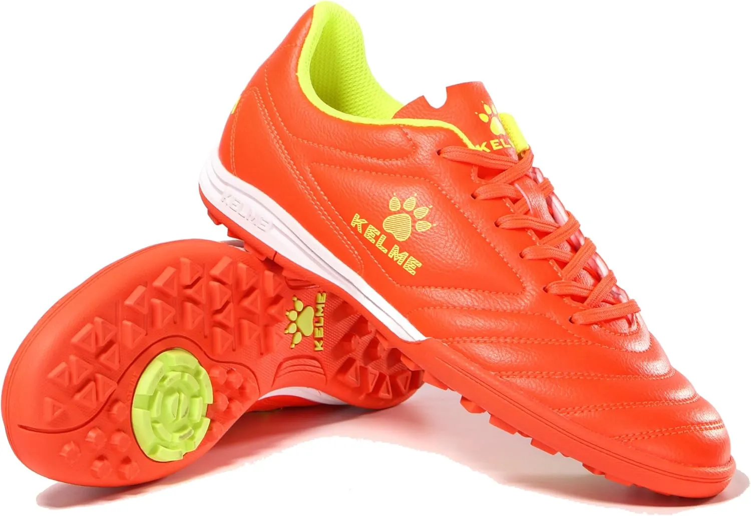 KELME Kids Turf Soccer Cleats - Football Boots Outdoor/Indoor - Toddler/Little Kid/Big Kid - Soccer Shoes TF AG Futsal Shoe