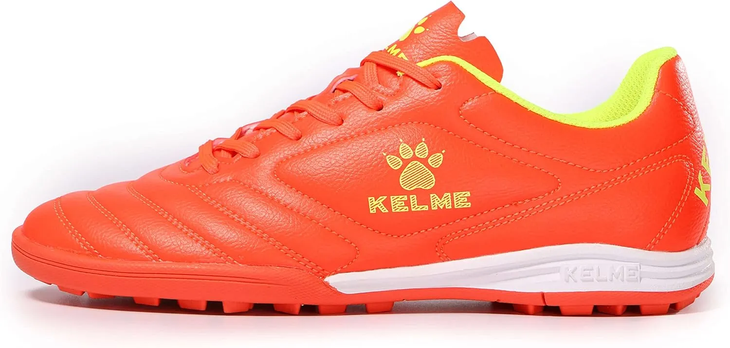 KELME Kids Turf Soccer Cleats - Football Boots Outdoor/Indoor - Toddler/Little Kid/Big Kid - Soccer Shoes TF AG Futsal Shoe