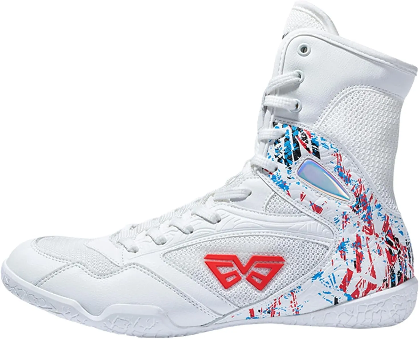 Men Women Wrestling Trainers Lightweight Breathable Unisex Fighting Fitness Sneakers for Powerlifting Boxing Weightlifting