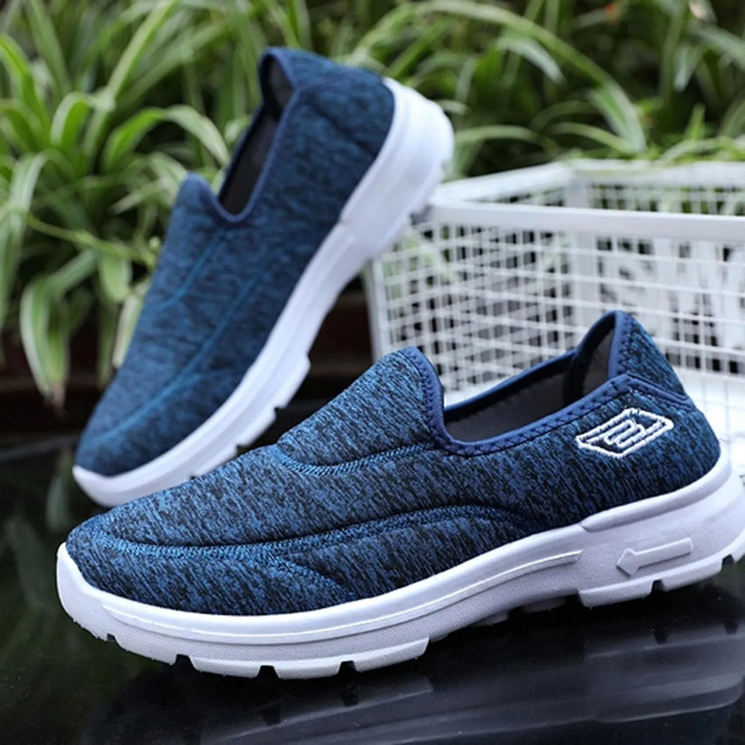 Men's Slip in Mens Loafers & Slip-Ons Men's and Women's Soft Soled Breathable Comfortable Sports and Casual Shoes