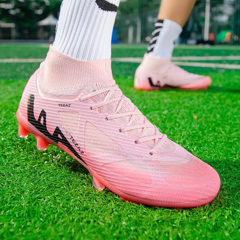 Men's Soccer Cleats Shoes Football Cleats Shoes Training Athletic Women Professional Sneaker Outdoor for AG/FG