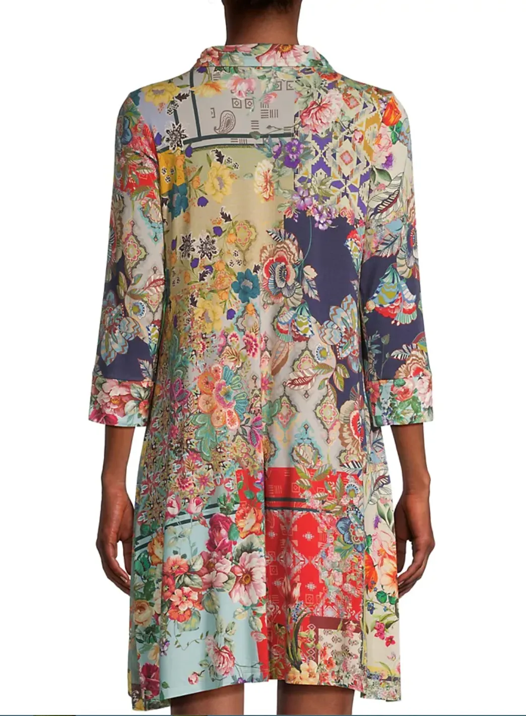 Multi Polo Tunic Dress