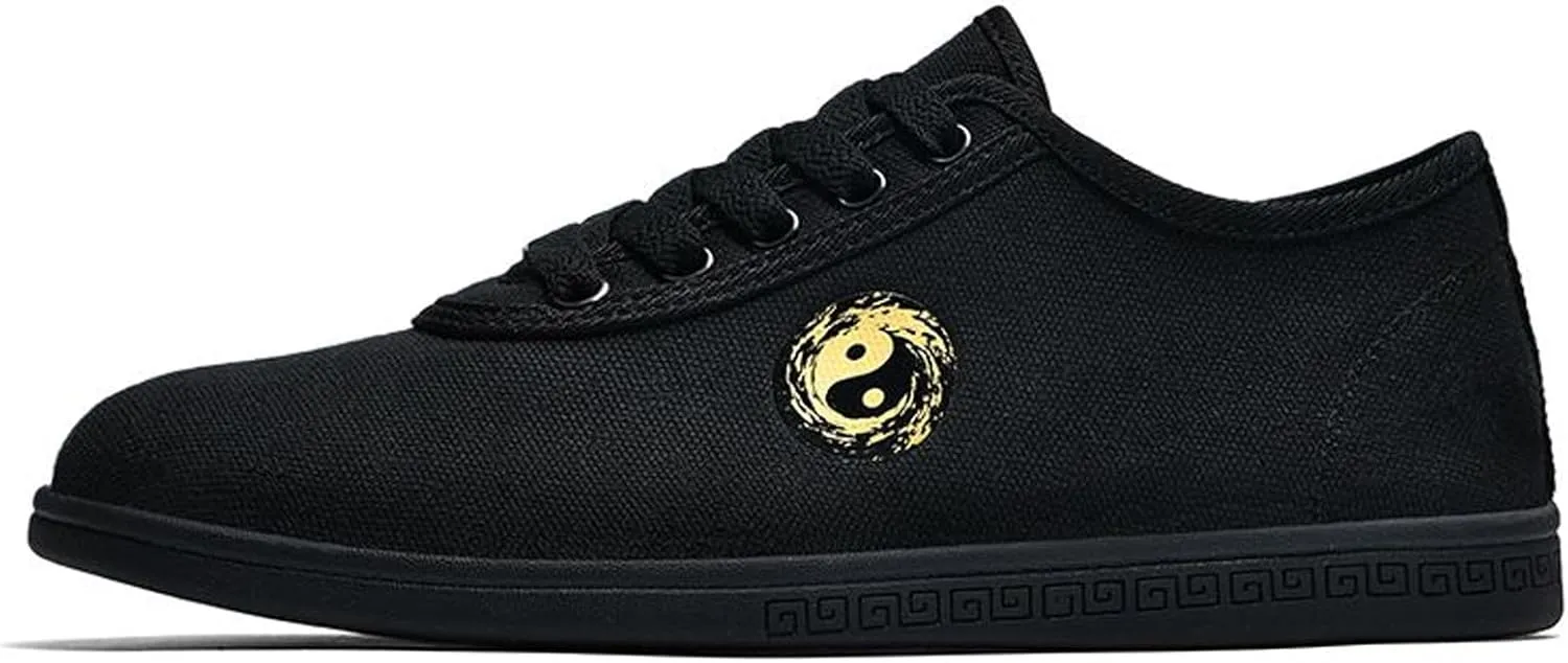 Tai chi Kung Fu Shoes,Boxing Karate Taekwondo Training Shoes Men Martial Arts Shoes Unisex Canvas Cotton Breathable Tai chi Raining Sneakers Shoes