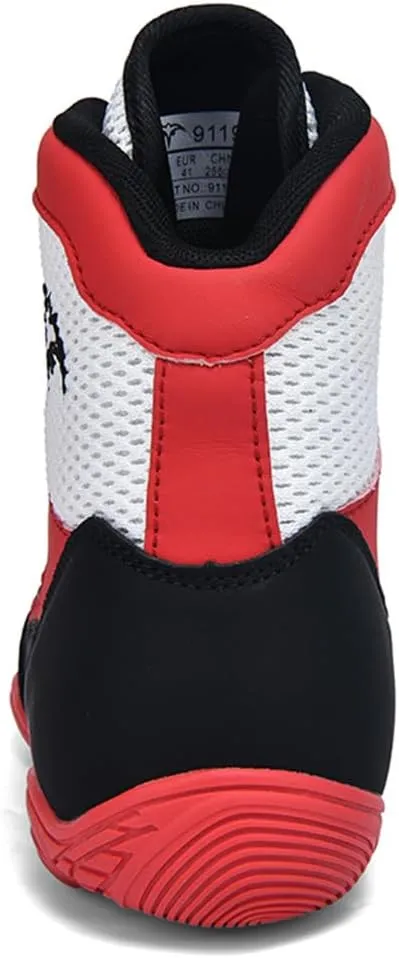 Wrestling Trainers, Comfortable Wrestlers Sports Gym Athletic Fitness Breathable Fashion Boxing Sneakers for Men